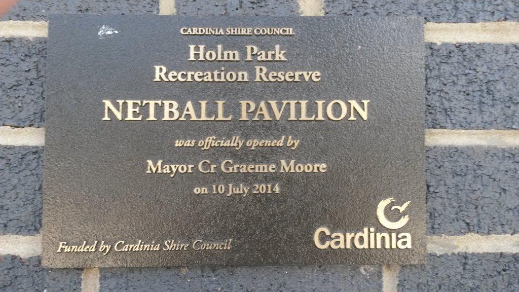 netball-plaque