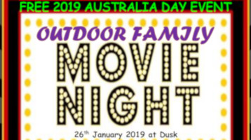 Australia Day free movie night 26 January 2019
