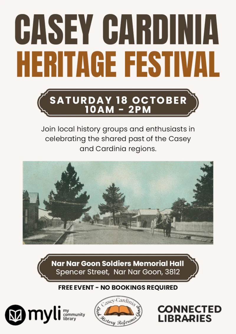 Casey Cardinia Heritage Festival 2025